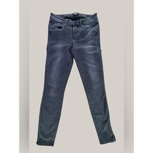 Paige Verdugo Ankle Smoke Gray Skinny Jeans Women's 27 Stretch Mid Rise Made USA
